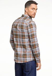 Lindbergh CHECKED  - Overhemd - dk army