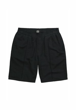 STHUGE, SWEAT BERMUDA SHORTS, ELASTICATED WAIST, SEAM ON THE LEG, UP TO 8 XL - Træningsbukser - black