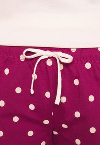 LASCANA SHORTY LOVELY VIVANCE DREAMS BY LASCANA - Conjunto de pijama - wine