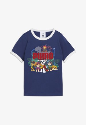 Puma, PUMA X PAW PATROL RINGER-T-SHIRT UNISEX - T-shirt imprimé - blue jewel