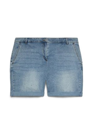 Fiorella Rubino, SHORTS CON PUNTI LUCE - Denimshorts - azzurro