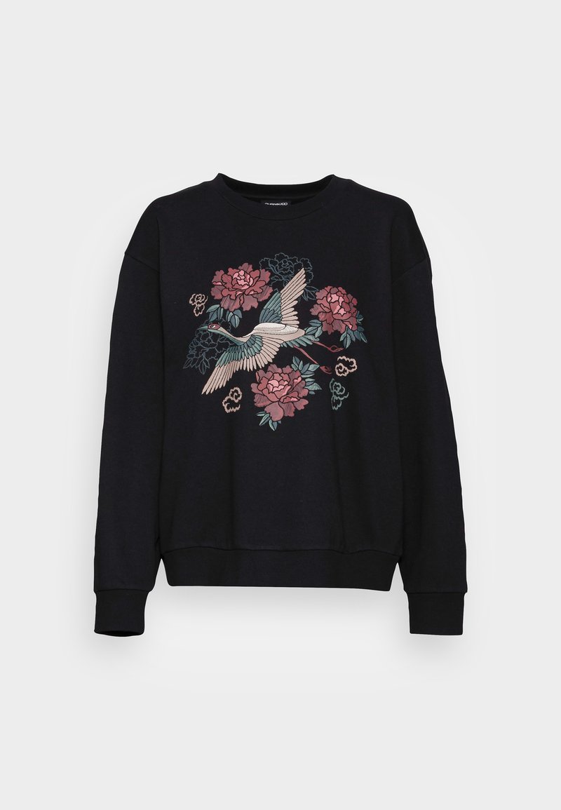 Damen Sweatshirts | Even&Odd OVERSIZED PRINT Sweatshirt black/schwarz - FN34953 Damen Sweatshirts | Even&Odd OVERSIZED PRINT Sweatshirt black/schwarz - FN34953
