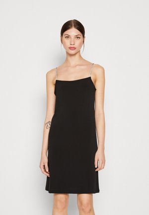 Pieces PCSILJE STRAP DRESS - Koktailové šaty/večierkové šaty - black