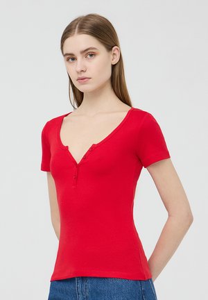 PLAIN - T-shirt basic - rosso