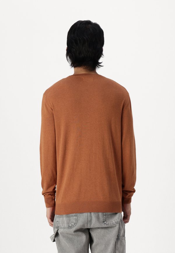 JJEEMIL CREW NECK - Jumper - mocha bisque2