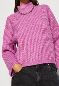 Pieces Strickpullover - pink