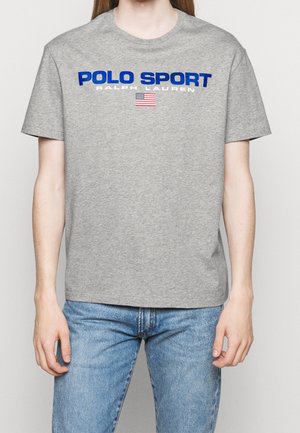 T-Shirt print - mottled grey