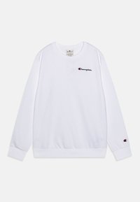 Women’s Sweatshirt without Hood Champion Icons Tonal White