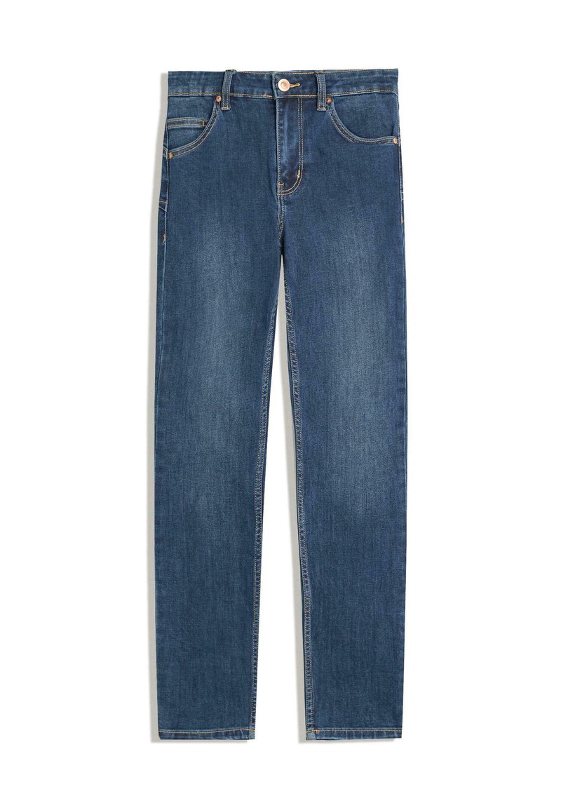 Bershka Jeans Skinny Fit dark blue/blu scuro