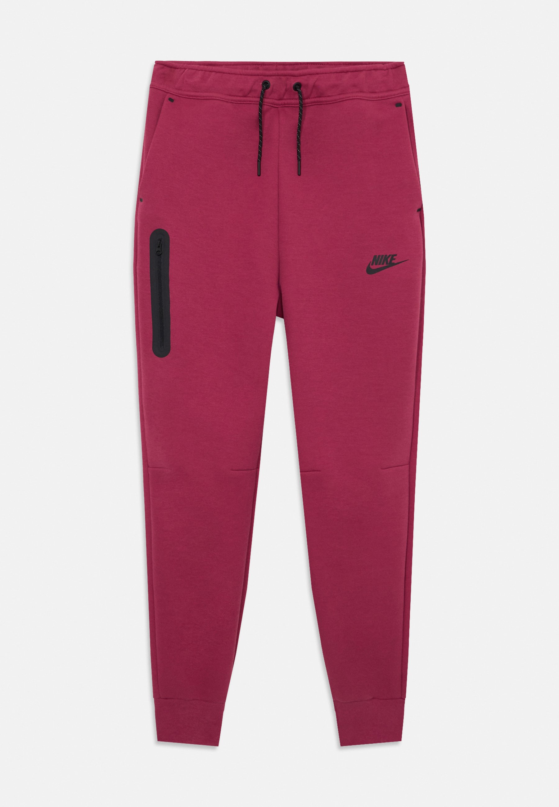Nike Sportswear TECH Tracksuit bottoms sweet beet/black/berry