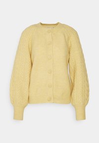 PEGGY CARDIGAN - Casaco de malha - jojoba melange