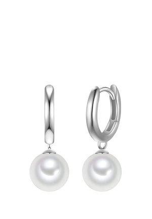 CREOLEN  MUSCHELKERN PERLE - Ohrringe - silver-coloured