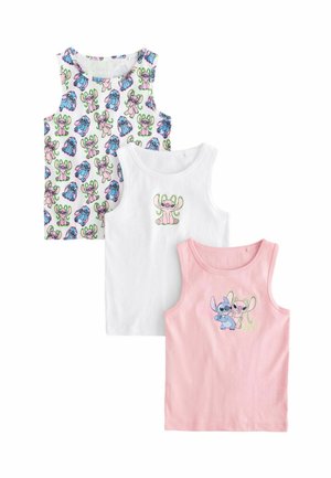 REGULAR FIT -  LILO AND STITCH 3 PACK - Felső - pink white