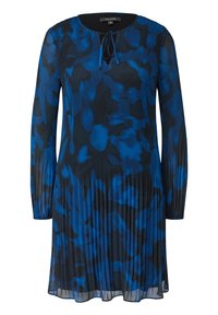 comma MIT PLISSEE - Freizeitkleid - schwarz