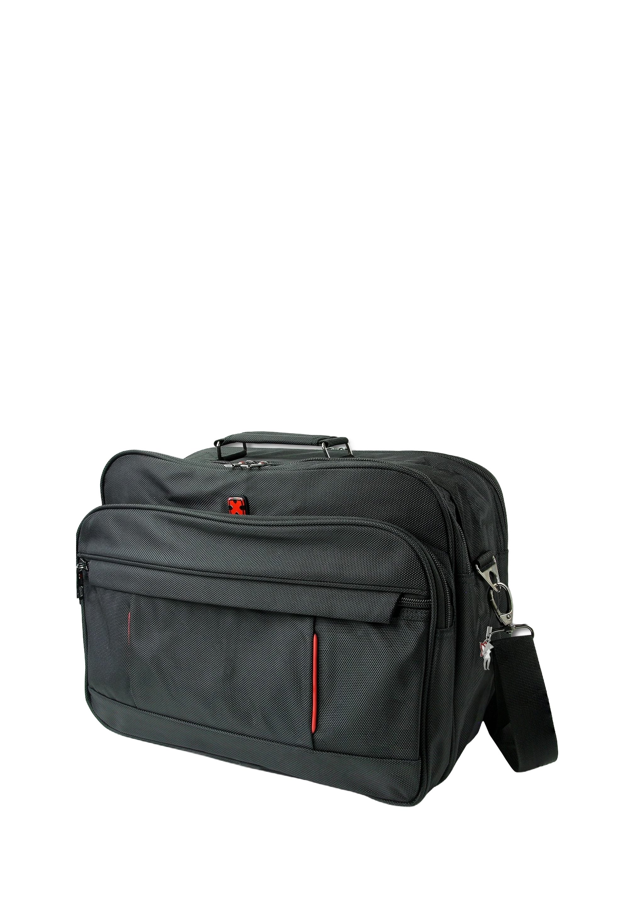 Mysa Unisex Umhängetasche Für Laptop – Veganes Leder, Geräumig, Verstellbar, Business & Freizeit