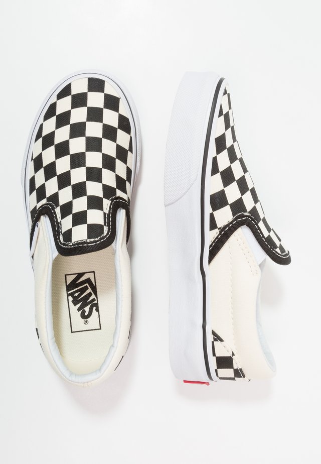 CLASSIC - Slip-ons - black/white