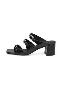 Slip-ins med hög sula -  black