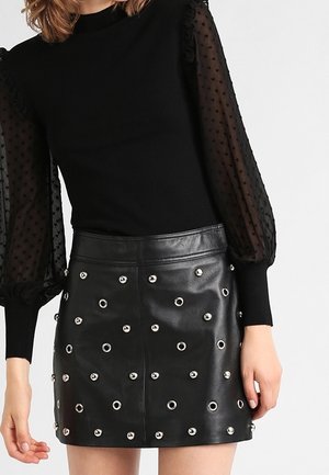 Strickpullover - black