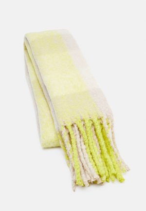 FILANA LONG SCARF - Scarf - antique white/yellow