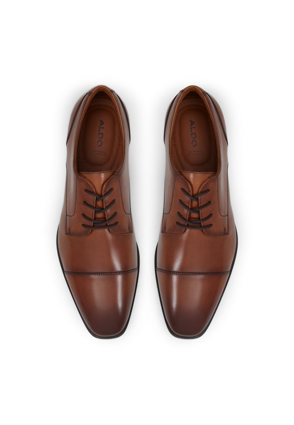 CALLAHAN - Smart lace-ups - cognac2