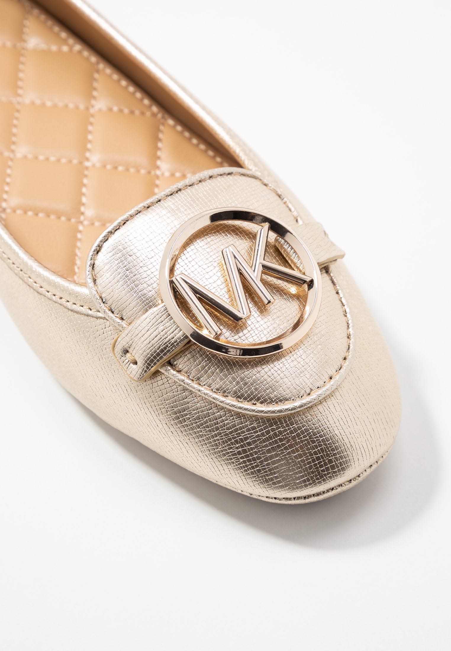 LILLIE MOC Ballerinaskor pale gold LILLIE MOC Ballerinaskor pale gold