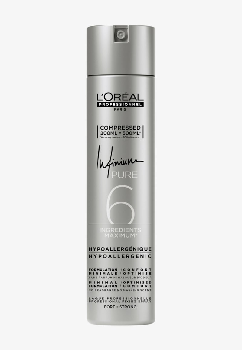 L'OREAL PROFESSIONNEL - INFINIUM PURE STRONG COMPRESSED SPRAY - Stylingproduct, Vergroten