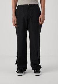 PEQUS - UNISEX - Cargo trousers - black Thumbnail Image 1