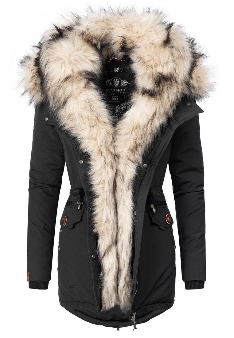 Giacca Invernale Donna Sweety Navahoo - Parka Imbottito 2in1 Con Pelliccia Sintetica, 9 Colori