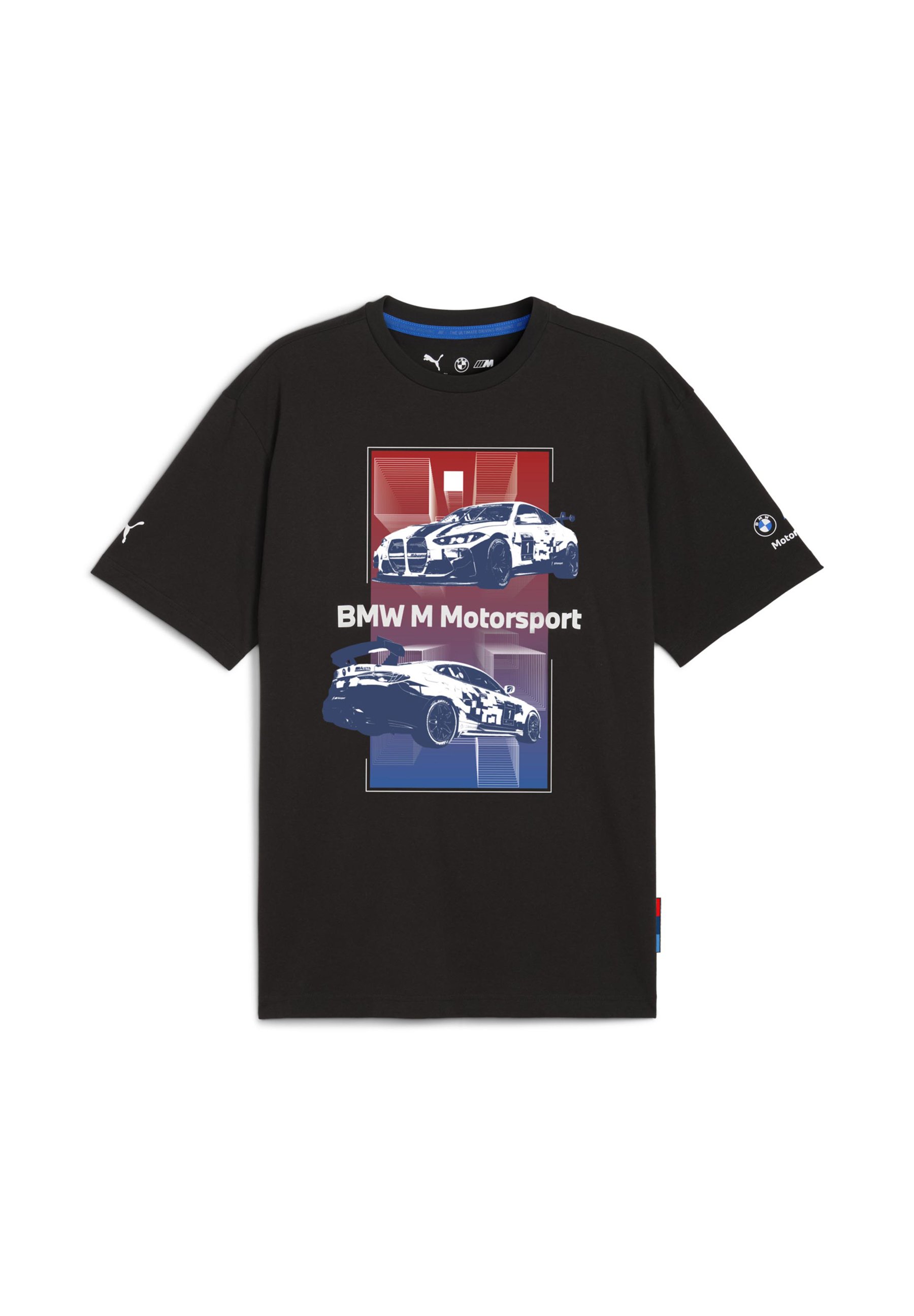 Puma BMW MOTORSPORT BLOCK Print T-shirt black