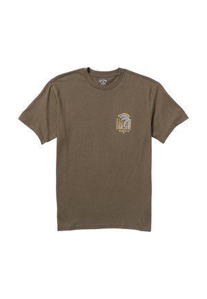Billabong LAST LIGHT PREMIUM - T-shirt imprimé - brn