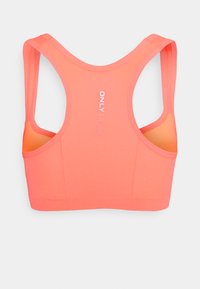ONLY Play ONPMARTINE SEAMLESS BRA OPUS - Sutiã desportivo de suporte médio - neon orange
