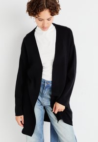 ONLY ONLFRIDA LIFE OPEN - Kardigan - black