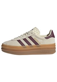 Niet geselecteerd, cream white maroon gold met