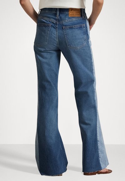 Polo Ralph Lauren FLARE JEAN - Zvonové džínsy - boyne wash