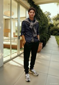 Tommy Jeans ORIGINAL STRETCH SHIRT - Camisa - black