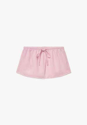 Terranova, SHORTS CULOTTE A VITA BASSA EFFETTO LINO - Pantaloni sportivi - rosa