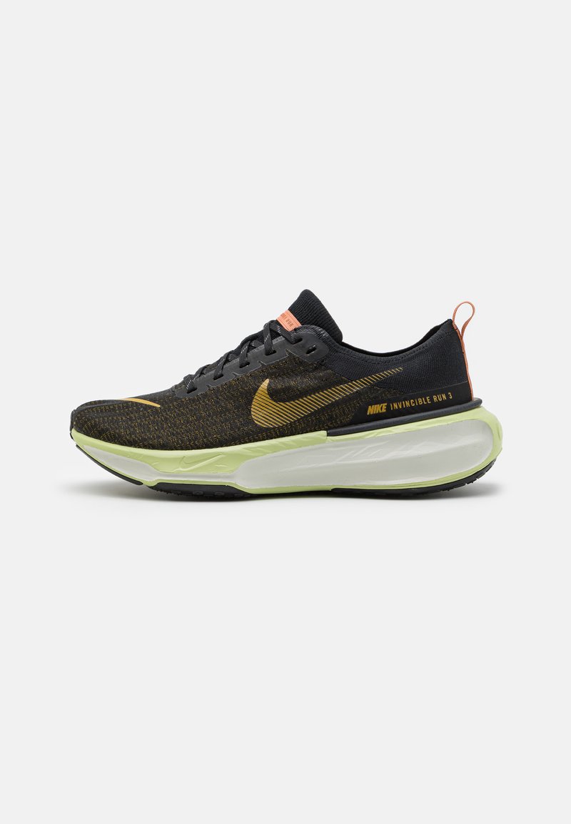 Nike Performance INVINCIBLE 3 - Tenisice za cestovno trčanje - black/bronzine/olive aura/amber brown/sea glass