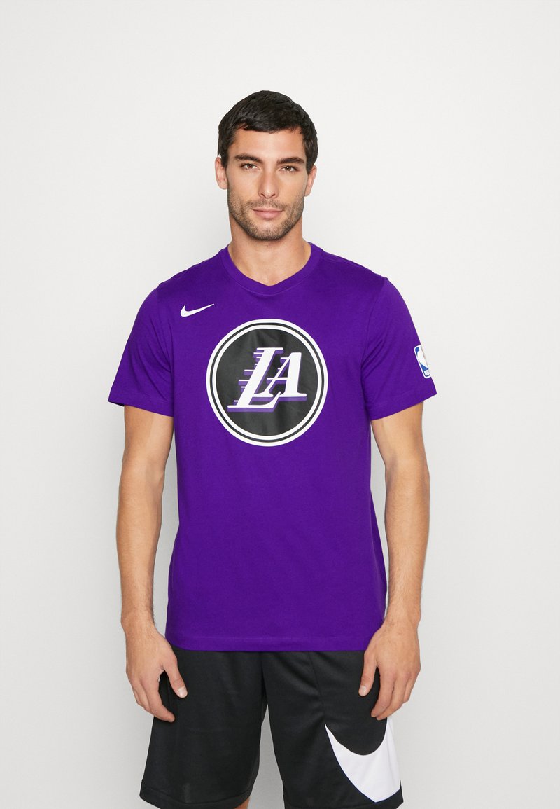 Nike Performance - LOS ANGELES LAKERS CITY EDITION WARMUP - Camiseta estampada - purple, Ampliar