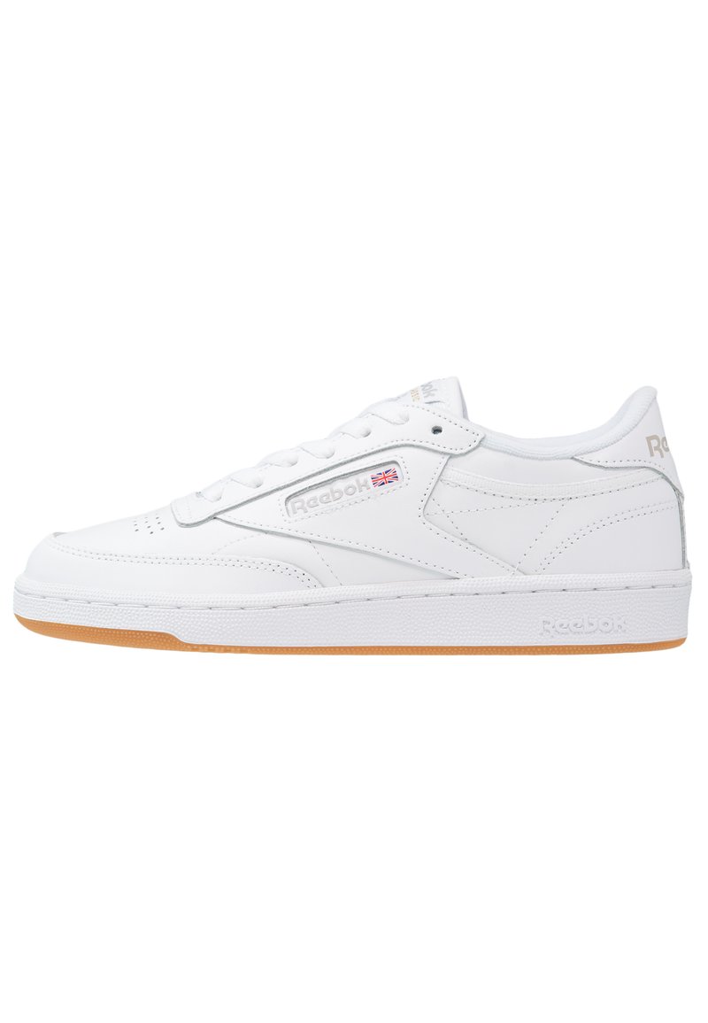 bahía Chelín dinámica Reebok Classic CLUB C 85 - Zapatillas - white/light grey/blanco - Zalando.es