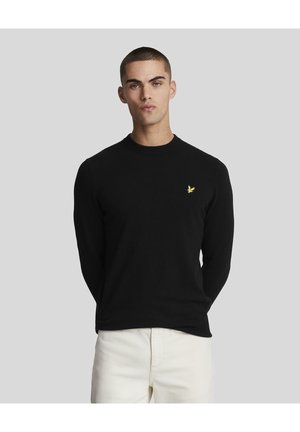 BLEND CREW NECK - Džemper - jet black marl