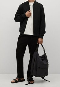 Mango Bomberjacke - black