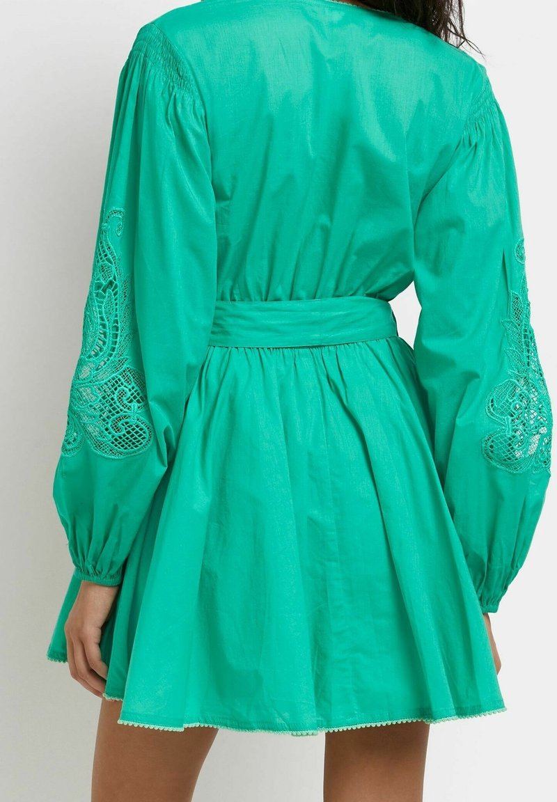 River Island Day dress - green - (Pre-owned) - Zalando.ie
