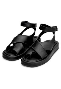 Cesare Gaspari Sandaalit nilkkaremmillä - black