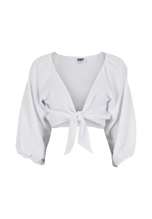 Urban Classics STRUCTURED KNOTTED - Blus - white