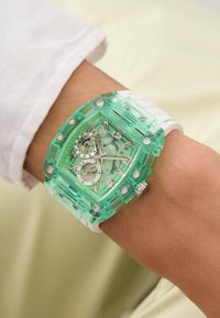 Guess PHOENIX - Pulkstenis ar hronogrāfu - white