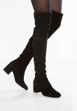 Overknees - black