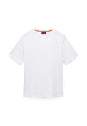 Napapijri, S-NEDLES SS PETRIFIEDOAKN7C - T-shirt basique - white heron