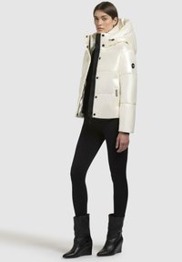 khujo DEVINA SHINY-YM - Vinterjakker - off white