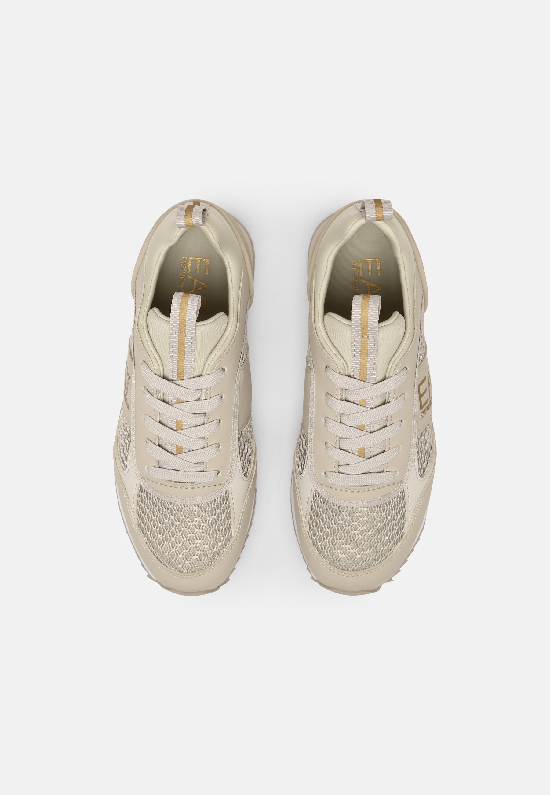 EA7 Emporio Armani LACES UNISEX - Zapatillas - beige/gold-coloured/beige -  Zalando.es