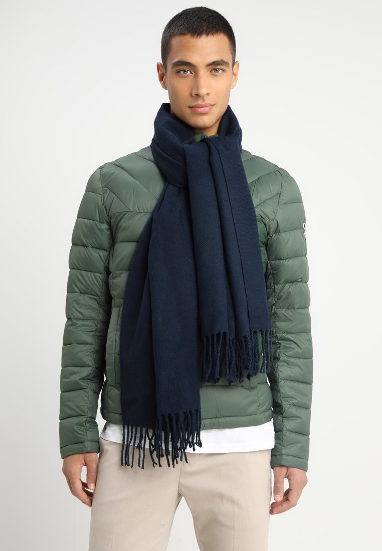 Jack & Jones JACSOLID SCARF - Sall - navy